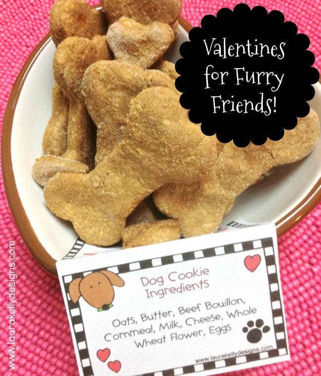 Homemade Dog Cookies For Puppy Valentine Treats Laura Kelly's Inklings