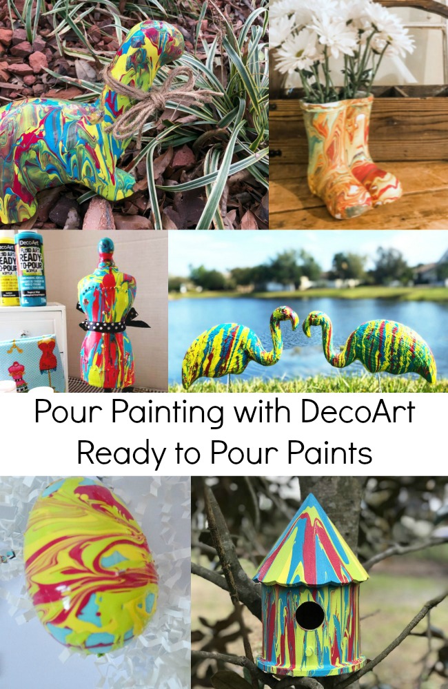 DecoArt Pour Painting Tips and Tricks