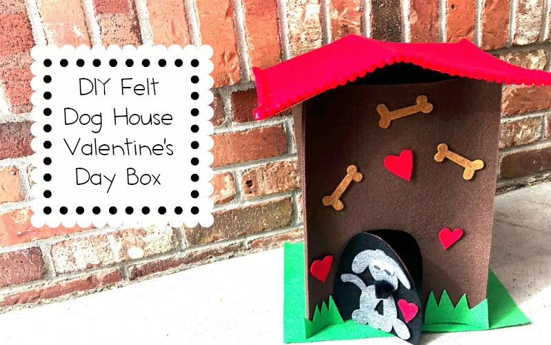 Puppy Love Valentine's Dog House Box Laura Kelly's Inklings